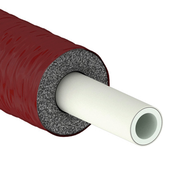 PE-RT/AL, RS 9, composite pipe pre-insulated, TECElogo